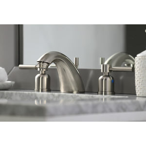 Kingston Brass FB8958DL Concord Widespread Bathroom Faucet, Brushed Nickel