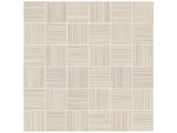 Anatolia Tile 2X2 Zera Annex Oyster Matte 36 Piece Porcelain Mosaics. 1 Sheet = .96 Sq. Ft. 4501-0308-1 Oyster 2x2 - premium natural stone mosaic tile from Anatolia Tile, available at PoshHaus showroom in Keene, NH