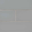 Oyster gray 3x6 glossy glass  subway tile SMOT-GL-T-OYGR36 product shot wall view #Size_3"x6"