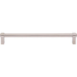 Top Knobs TK3214 Lawrence Pull 8 13/16 Inch Center to Center - Polished Nickel