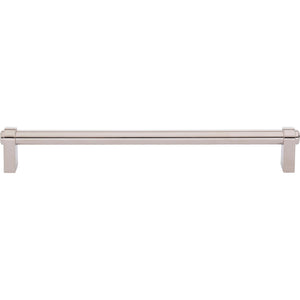 Top Knobs TK3214 Lawrence Pull 8 13/16 Inch Center to Center - Polished Nickel