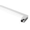 Polished Chrome 16" Square Wall Shower Arm