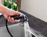 ANZZI KF-AZ222ORB Farnese Single-Handle Standard Kitchen Faucet with Side Sprayer in Oil Rubbed Bronze