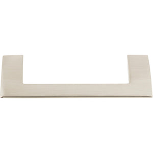 Atlas Homewares Angled Drop Pull 3 3/4 Inch (c-c) Brushed Nickel