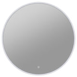 ANZZI BA-LMDFX019AL 28 in. Diameter Round LED Front Lighting Bathroom Mirror with Defogger