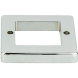 Atlas Homewares Tableau Square Base 1 7/16 Inch Polished Chrome