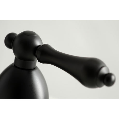 Kingston Brass KS1970AL 8 in. Widespread Bathroom Faucet, Matte Black
