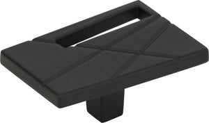 Atlas Homewares Modernist Right Knob 1 3/4 Inch Matte Black