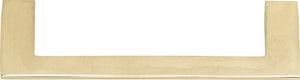 Atlas Homewares Angled Drop Pull 5 1/16 Inch (c-c) French Gold
