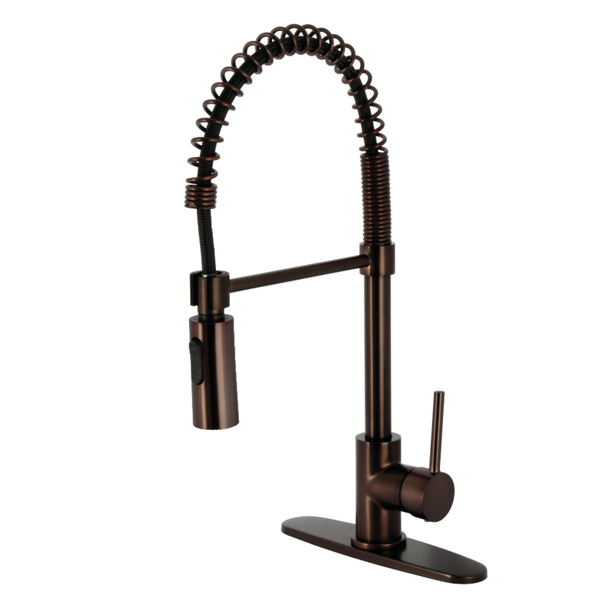 Gourmetier LS8775DL Concord Single-Handle Pre-Rinse Kitchen Faucet, Oil Rubbed Bronze