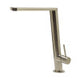 ALFI brand AB2046-BSS Round Modern Brushed Stainless Steel Kitchen Faucet