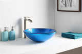 ANZZI LS-AZ027 Clavier Series Vessel Sink in Lustrous Blue