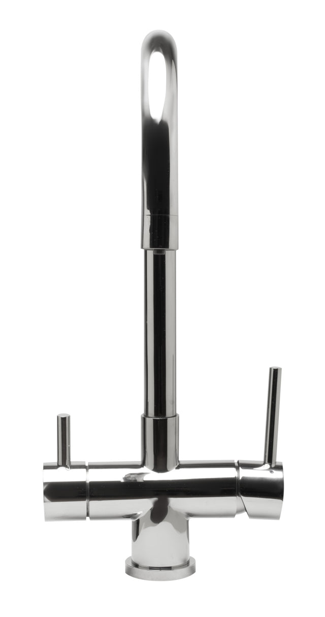 ALFI brand AB2042-PSS Polished Stainless Steel Kitchen Faucet/Drinking Water