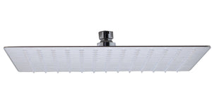 ALFI brand RAIN12S-BSS Solid Brushed Stainless Steel 12