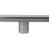 ALFI brand 47" Polished Stainless Steel Linear Shower Drain with Solid Cover