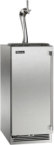 Perlick 15-Inch Signature Series Indoor Beer Dispenser with Adara Dispenser in Stainless Steel (HP15TS-4-1L-1A & HP15TS-4-1R-1A)