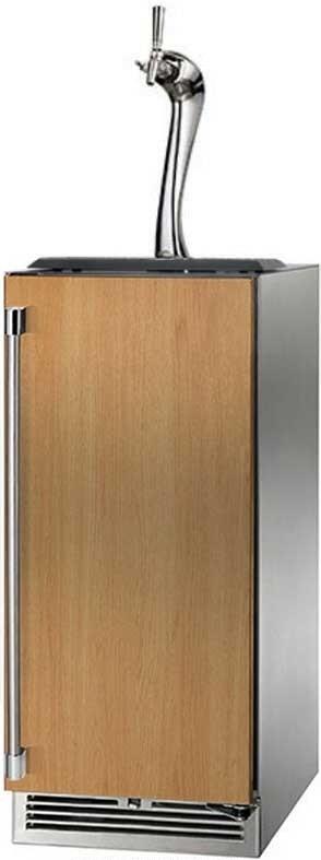 Perlick 15" Signature Series Indoor Beer Dispenser with Adara Dispenser, Panel Ready (HP15TS-4-2L-1A & HP15TS-4-2R-1A) Beer Dispensers Perlick No Right 