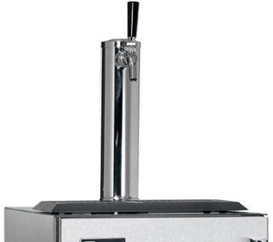 Perlick 15-Inch Signature Series Outdoor Beer Dispenser with Draft Arm Tower in Stainless Steel (HP15TO-4-1L-1 & HP15TO-4-1R-1)