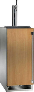 Perlick 15-Inch Signature Series Outdoor Beer Dispenser with Draft Arm Tower, Panel Ready (HP15TO-4-2L-1 & HP15TO-4-2R-1)