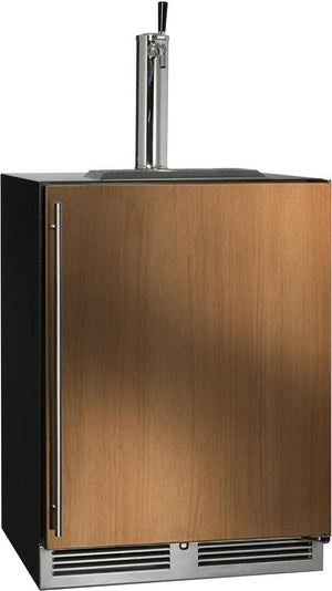 Perlick 24" C-Series Indoor Beer Dispenser with 5.2 cu. ft. Capacity, Panel Ready (HC24TB-4-2L-1 & HC24TB-4-2R-1) Beer Dispensers Perlick No Right 