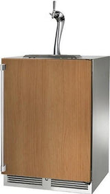 Perlick 24" Signature Series Indoor Adara Beer Dispenser with 5.2 cu. ft. Capacity, Panel Ready (HP24TS-4-2L-1A & HP24TS-4-2R-1A) Beer Dispensers Perlick No Right 