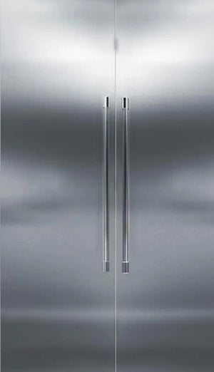 Perlick 54" Side-by-Side Column Refrigerator & Freezer Set with Door Panel in Stainless Steel, Toe Kick, and Pro Handle Refrigerators Perlick 4" 