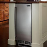Perlick Series 15-Inch Outdoor Built-In Ice Maker, 55 lbs. Daily Ice Production, in Stainless Steel (H50IMS-L & H50IMS-R)