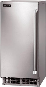 Perlick Series 15-Inch Outdoor Built-In Ice Maker, 55 lbs. Daily Ice Production, in Stainless Steel (H50IMS-L & H50IMS-R)
