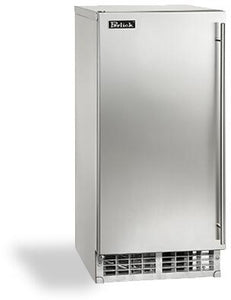 Perlick Series 15-Inch Outdoor Undercounter Ice Maker with in Stainless Steel (H80CIMS-ADL & H80CIMS-ADR)