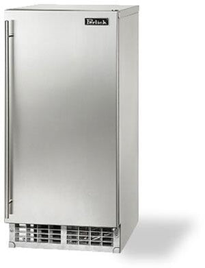 Perlick Series 15" Outdoor Undercounter Ice Maker with in Stainless Steel, Left Hinge (H80CIMS-ADL) Ice Makers Perlick Right 