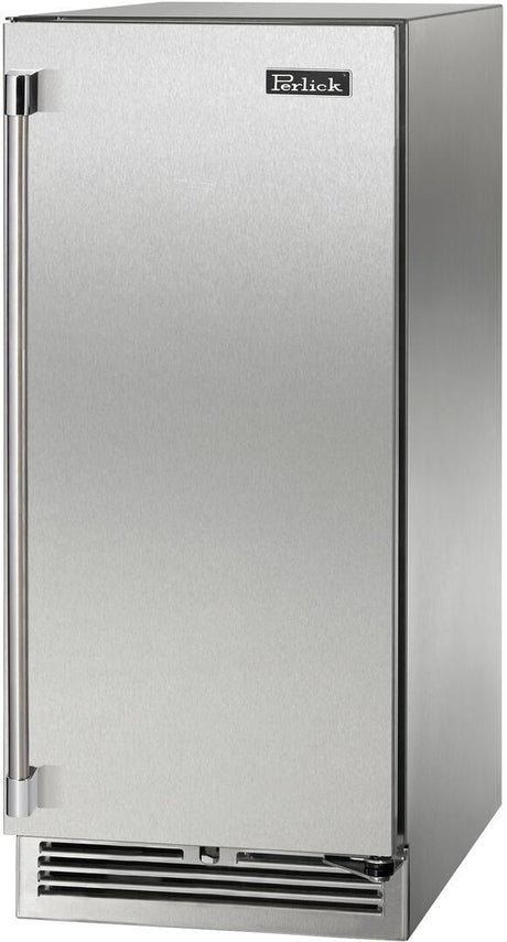 Perlick Signature Series 15" Built-In Counter Depth Compact Refrigerator with 2.8 cu. ft. Capacity in Stainless Steel (HP15RS-4-1L & HP15RS-4-1R) Refrigerators Perlick No Right 