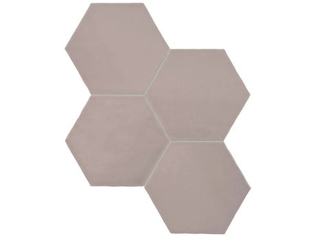 Anatolia Tile 6" Hex Teramoda Petal Glossy 4000-0262-0 Petal Hexagon - premium natural stone mosaic tile from Anatolia Tile, available at PoshHaus showroom in Keene, NH