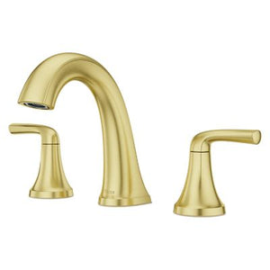 Ladera 2-Handle 8" Widespread Bathroom Faucet With Push & Seal™  Brushed Gold - LF-049-LRBG