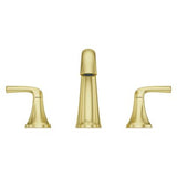 Ladera 2-Handle 8" Widespread Bathroom Faucet With Push & Seal™ Brushed Gold - LF-049-LRBG
