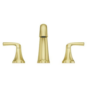 Ladera 2-Handle 8" Widespread Bathroom Faucet With Push & Seal™  Brushed Gold - LF-049-LRBG