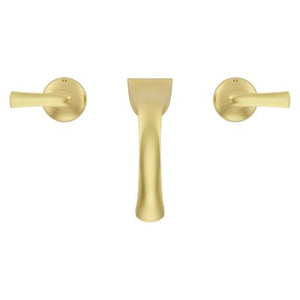 Ladera 2-Handle 8" Widespread Bathroom Faucet With Push & Seal™  Brushed Gold - LF-049-LRBG