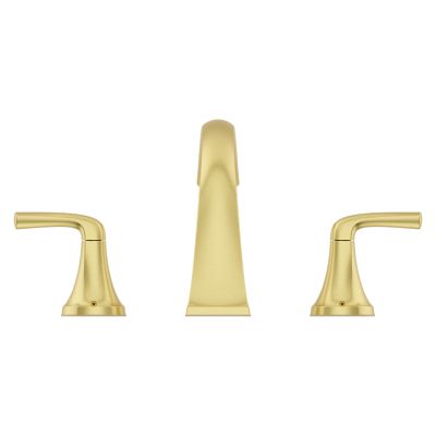 Ladera 2-Handle 8" Widespread Bathroom Faucet With Push & Seal™  Brushed Gold - LF-049-LRBG