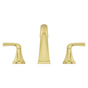 Ladera 2-Handle 8" Widespread Bathroom Faucet With Push & Seal™  Brushed Gold - LF-049-LRBG
