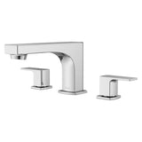 Pfirst Modern Roman Tub Faucet in Brushed Nickel
