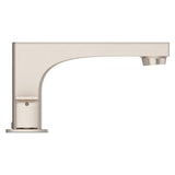 Pfirst Modern Roman Tub Faucet in Brushed Nickel