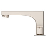 Pfirst Modern Roman Tub Faucet in Brushed Nickel