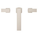 Pfirst Modern Roman Tub Faucet in Brushed Nickel