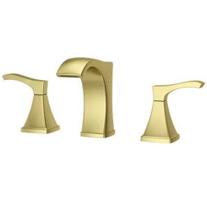 Pfister Venturi 2-Handle 8" Widespread Bathroom Faucet With Push & Seal™ LF-049-VNBG