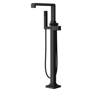 Pfister Brushed Black Free-standing Tub Filler Without Handles LG6-1VRVB