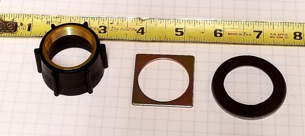 Pfister Vlv Nut S/a Wshr W/foam 49nub 49nub - Unfinished