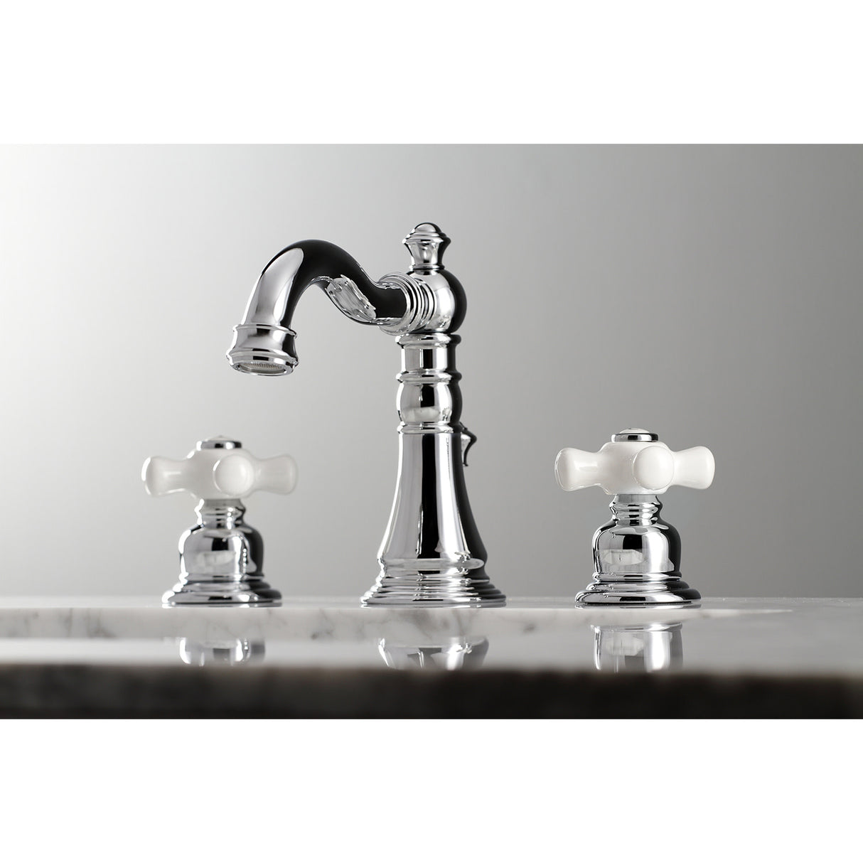 Fauceture FSC1971PX American Classic Widespread Bathroom Faucet, Polished Chrome