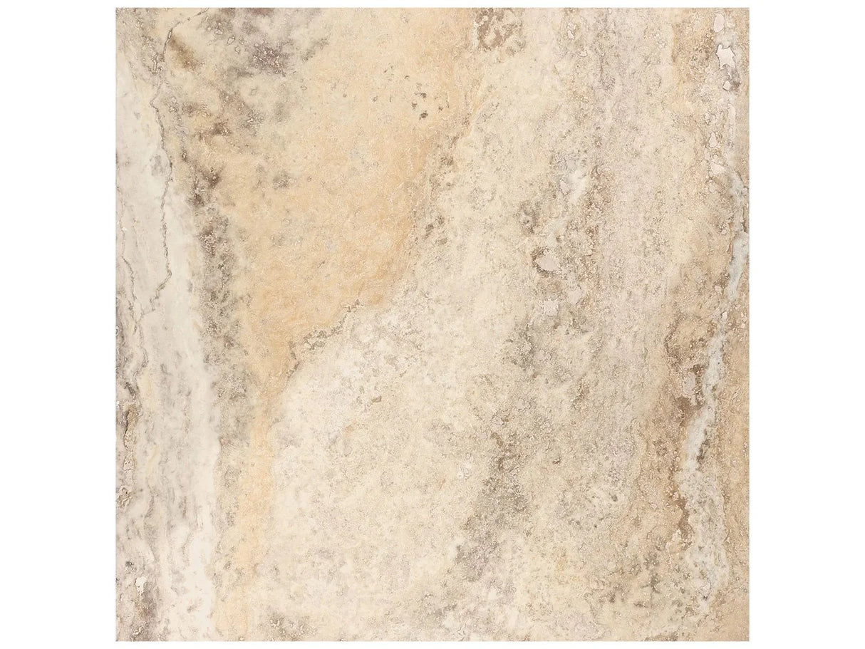 Anatolia Tile 18X18 Travertine Filled & Honed Picasso Stone Tile 73-308  - premium natural stone mosaic tile from Anatolia Tile, available at PoshHaus showroom in Keene, NH