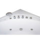 EAGO AM200  5' Rounded Modern Double Seat Corner Whirlpool Bath Tub with Fixtures