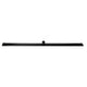 ALFI brand 59" Black Matte Stainless Steel Linear Shower Drain with Groove Holes