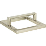 Atlas Homewares Tableau  Square Base and Top 3 Inch (c-c) Brushed Nickel